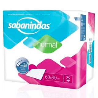 Sabanindas Normal 60X90 25 Uds