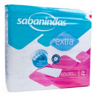 Sabanindas Extra Protect 60X90Cm 20 Und