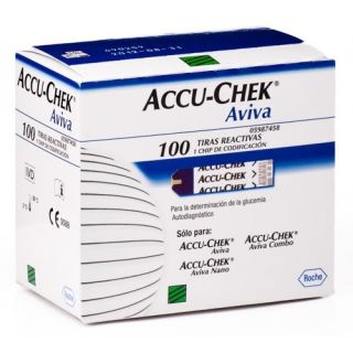 Accu-Chek Aviva 100 Tiras  Roche