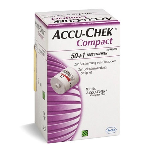 Accu-Chek Compact 3 X 17 Tiras Roche