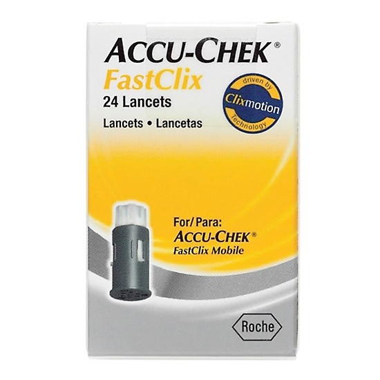 Accu-Chek Fastclix  24 Lancetas Roche