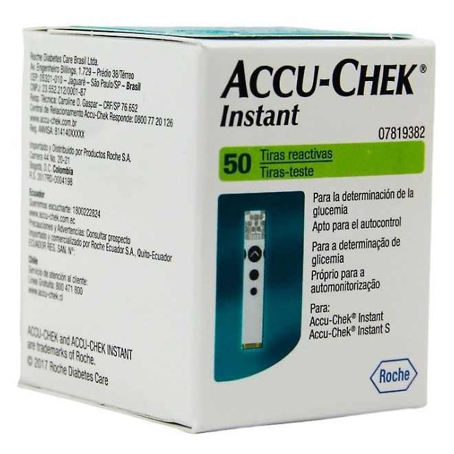 Accu-Chek Instant 50 Tiras Roche