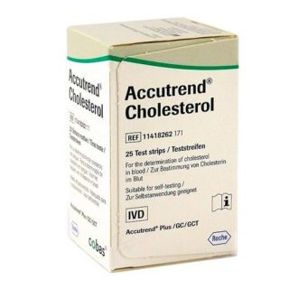 Accutrend Colesterol 25 Tiras