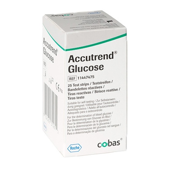 Accutrend Glucosa 25 Tiras