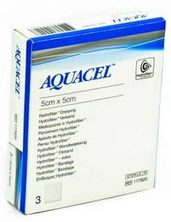 Aquacel Extra 5X5 Cm. 3 Apósitos