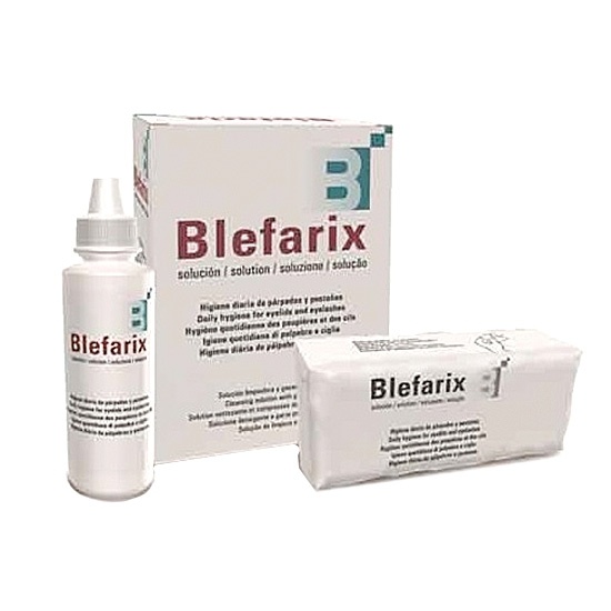 Blefarix Solución 100 Ml + 100 Gasas