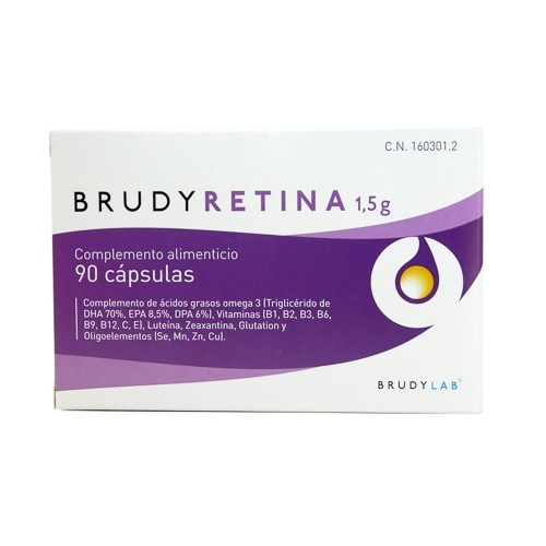 Brudy Retina 1,5G 90 Cápsulas Gelatina