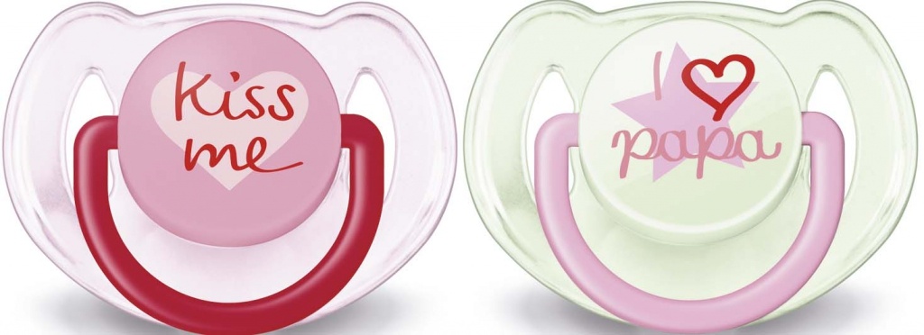 Comprar ****Philips Avent chupete decorado I Love/Kiss niña 6-18M 2 unidades ****Philips Avent chupete decorado I Love/Kiss niña 6-18M 2 unidades