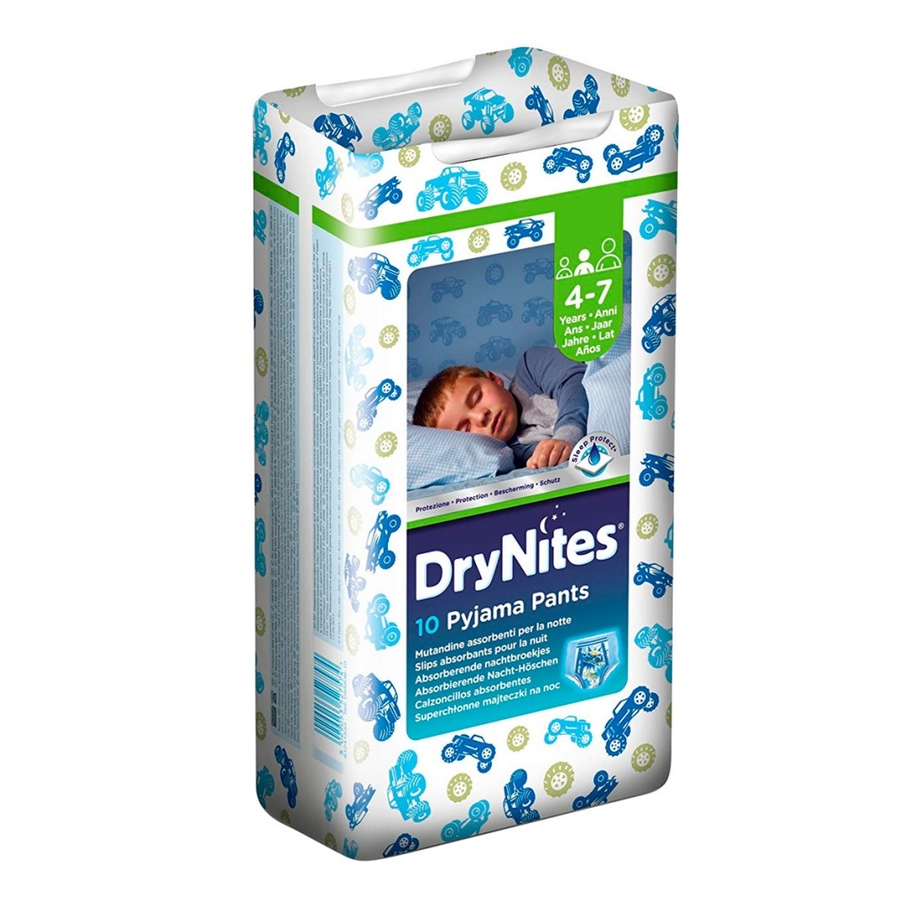 Drynites Niño 4-7 Años 10 U