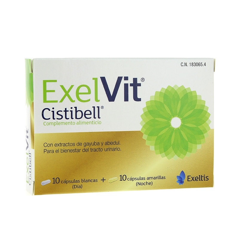 Exelvit Cistibell 20 Cápsulas