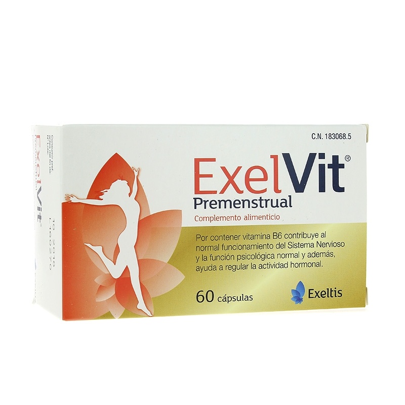 Exelvit Premestrual 60 Cápsulas