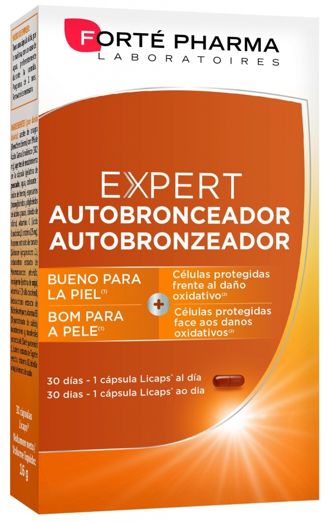 Expert Autobronceador 20 Ampollas
