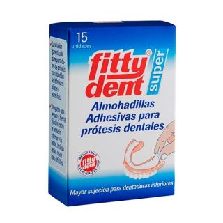 Fittydent Almohadillas Adhesivas 15 U