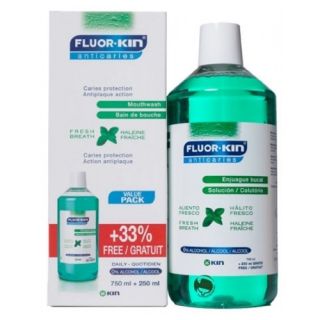 Fluorkin Enjuague Anticaries 750 + 250 Ml