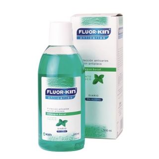 Fluorkin Enjuague Diario Menta 500 Ml