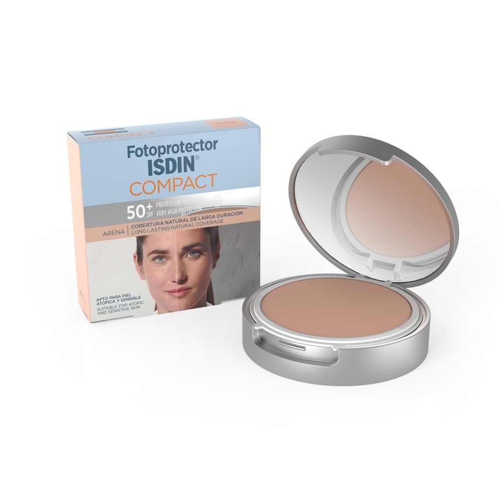 Fotoprotector Isdin 50+ Maquillaje Arena 10 G