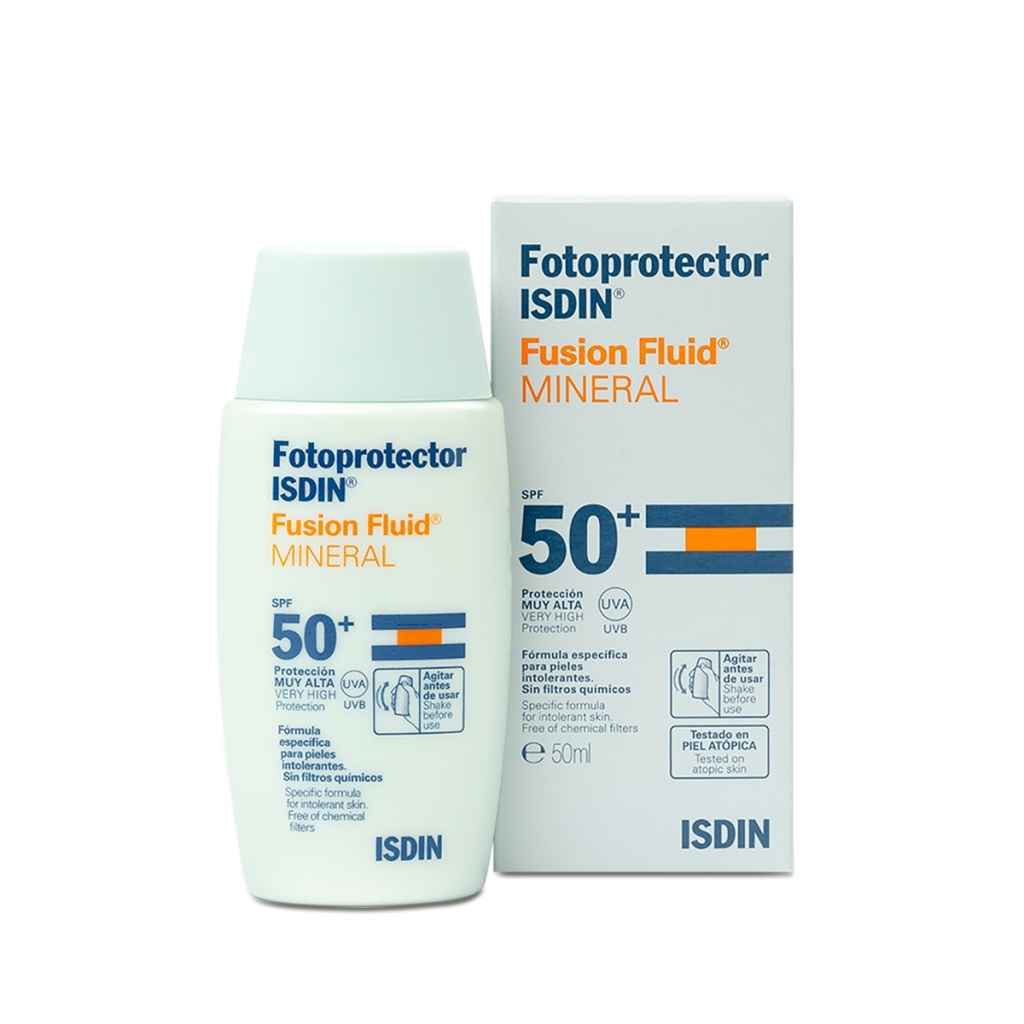 Fotoprotector Isdin Mineral Fluid 50+ 50 Ml