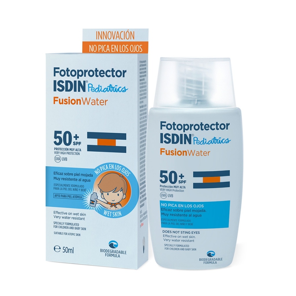 Fotoprotector Isdin Pediatric Fusion Water 50+ 50 Ml