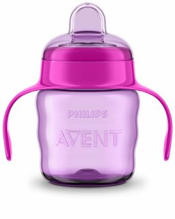 Philips Avent vaso niña boquilla blanda 200 ml