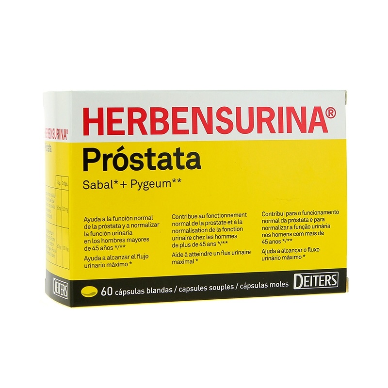 Herbensurina Prostata 60 Cápsulas
