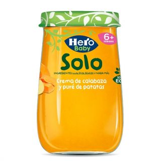 Hero Baby Solo Eco Crema Calabaza Patata 190 G