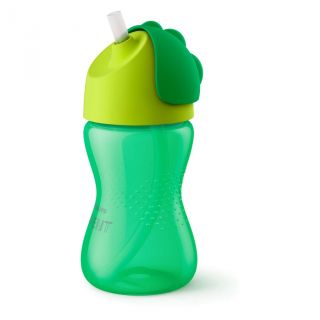 Philips Avent vaso con pajita verde 300 ml