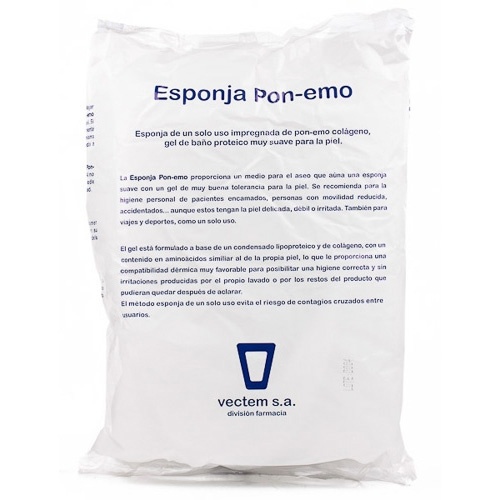 Pon-Emo Colágeno Esponja 1 Solo Uso 24 U