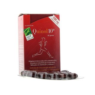 Quinol-10  60 Cápsulas 100 Mg 100% Natural