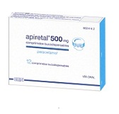 Apiretal 500 mg 24 comprimidos bucodispersables