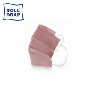 Mascarilla de Algodón tratado Roll Drap Niños Talla L Rosa 2 uds