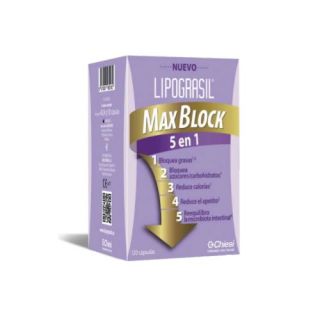 Lipograsil Max Block 5 en 1 120 cápsulas