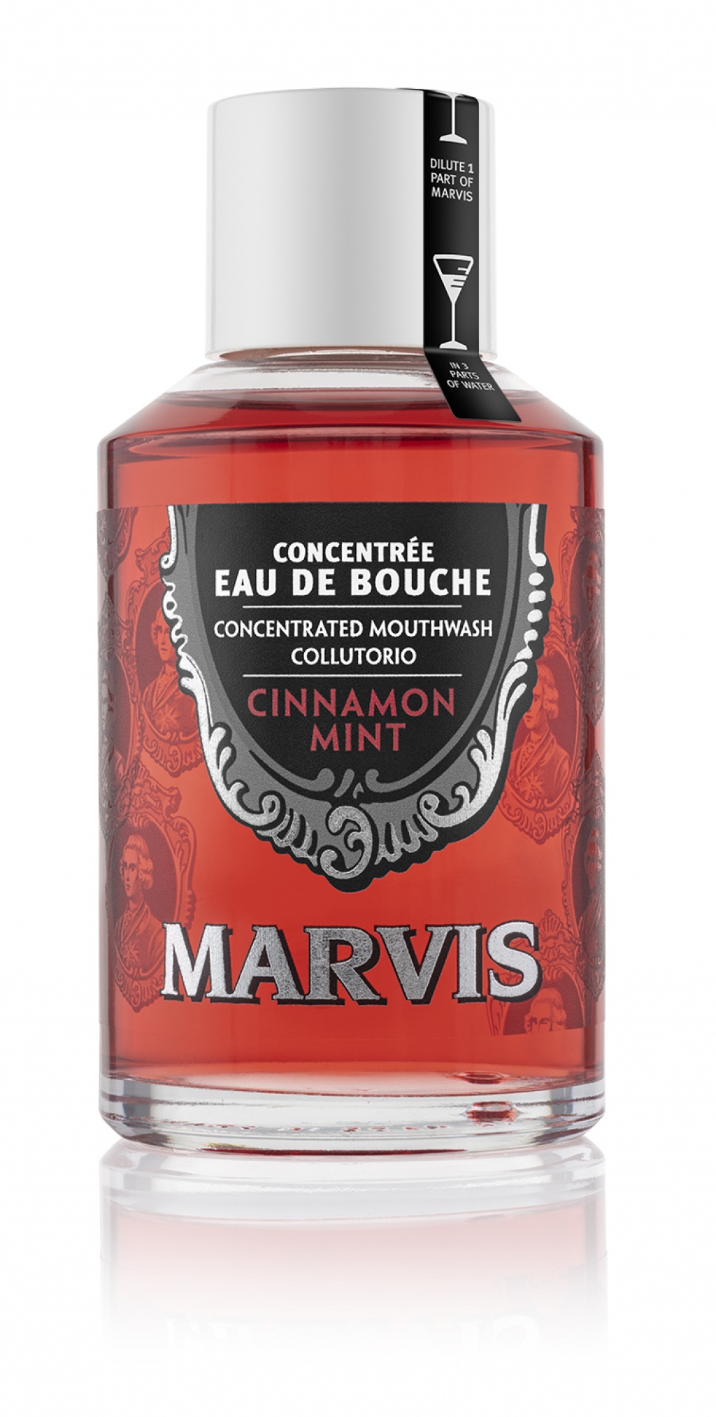 Marvis Colutorio Cinnamon Mint 120 ml