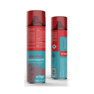 Alcohol higienizarte en aerosol Prinex de 500 ml