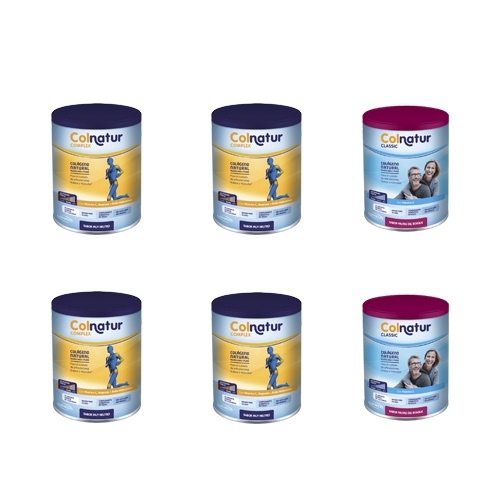 Colnatur Colágeno Pack 4U Complex Neutro + 2U Classic Frutas  Bosque