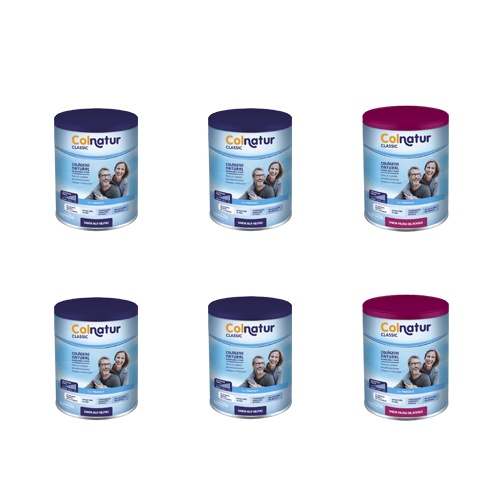 Colnatur Colágeno Pack 4U Classic Neutro + 2U Classic Frutas  Bosque