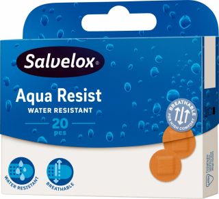 Salvelox Aqua Resist 20 Apósitos Redondos Water Resistant