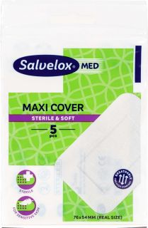 Salvelox MED Maxi Cover 76x54 mm 5 Apósitos
