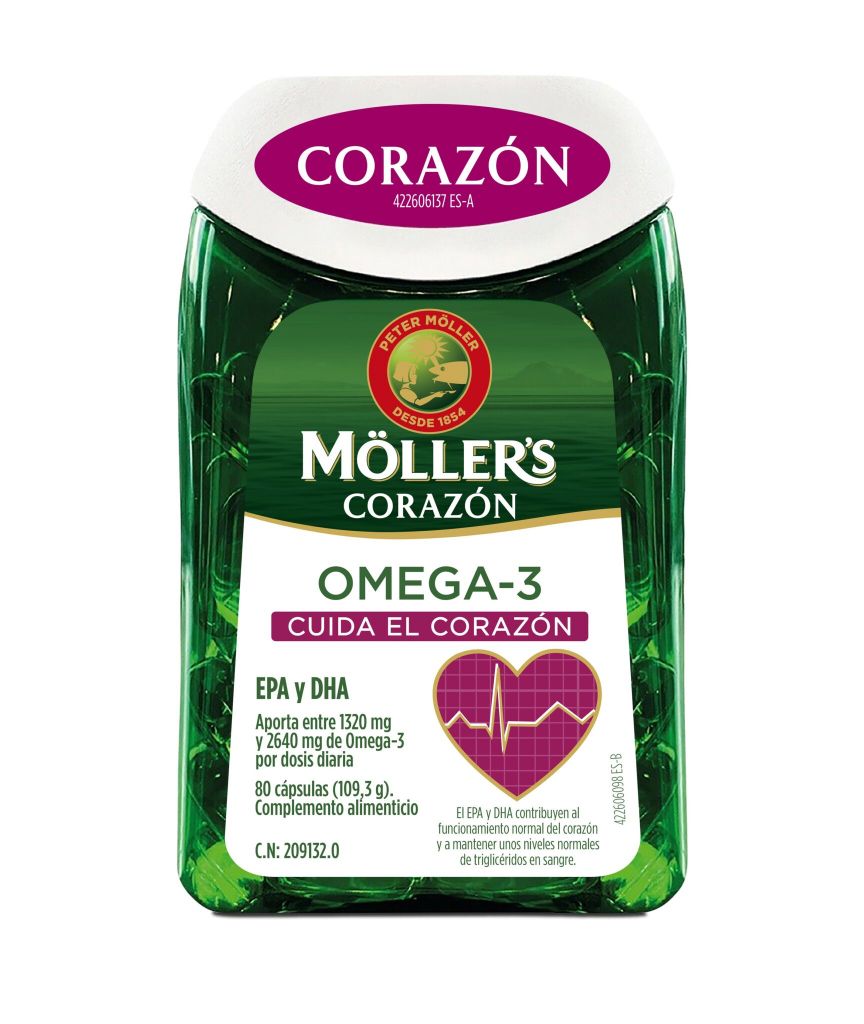 Möller´s forte 60 Cápsulas