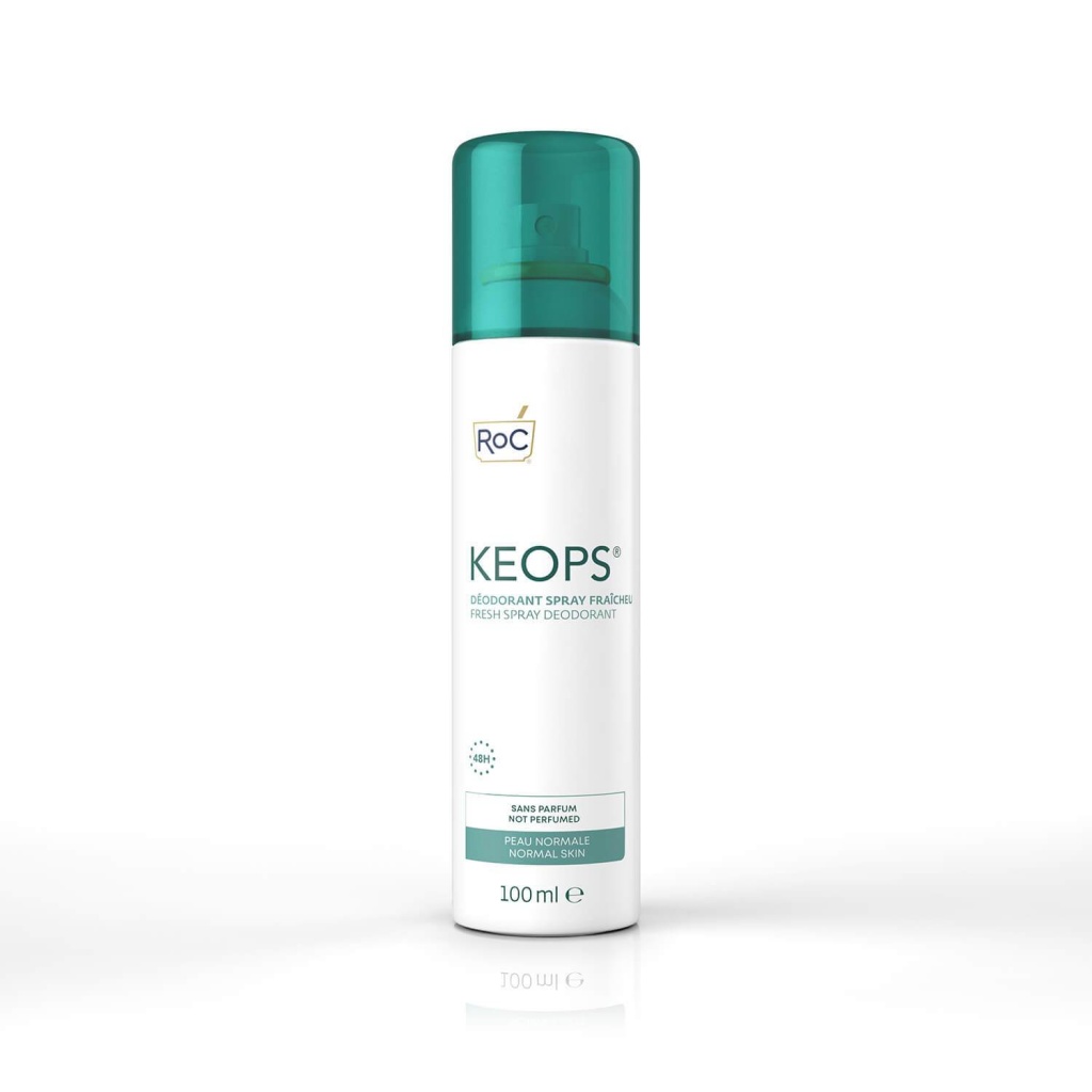 Roc keops desodorante spray fresco 100ml 2xpack