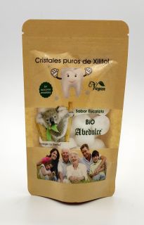 Abedulce Caramelos Bio Cristales puros de Xilitol sabor eucalipto 152 g