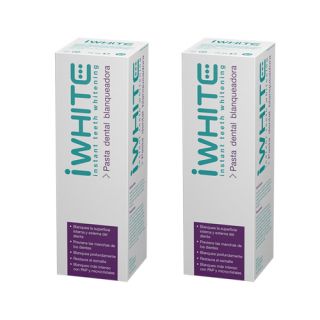 i-White Pasta Dental Blanqueadora 75 ml Pack 2a Unidad 50%
