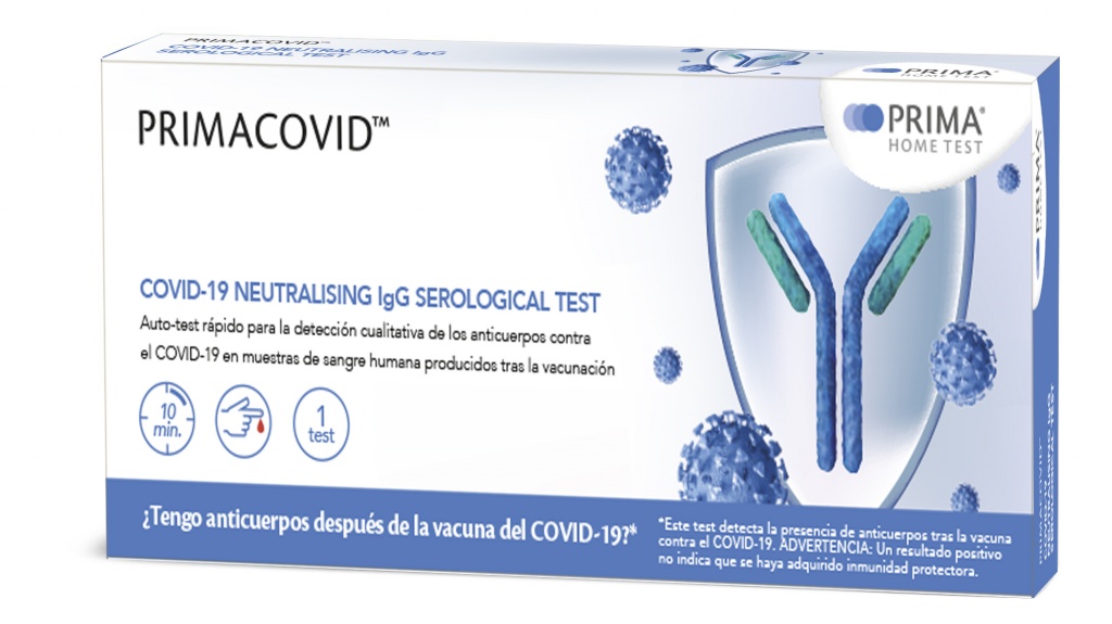 Test anticuerpos post vacunal Covid-19 Neutralising 1 ud