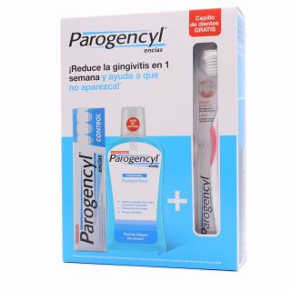 Comprar ZZ2Pack Parogencyl Pasta Control 125ml + Colutorio 500 ml + CEPILLO REGALO ZZ2Pack Parogencyl Pasta Control 125ml + Colutorio 500 ml + CEPILLO REGALO