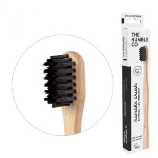 The Humble Cepillo dientes Bambú adulto sensible negro