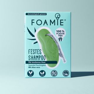 Foamie champu solido de aloe vera para cabello seco