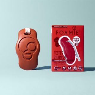 Foamie champu solido de frutos rojos para cabello teñido Solido Sin Plasticos Eco