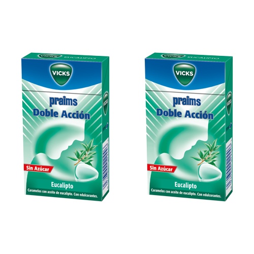 ZZ2Vicks Praims Doble Acción DuoPack 40gx2  