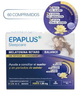 Epaplus Sleepcare Melatonina Retard Balance 60 comprimidos