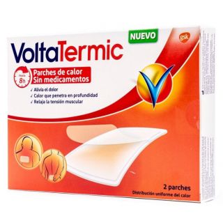 Voltaterm Espalda Cuello Muslo 2 parches de calor