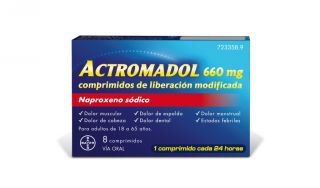 Actromadol 660 mg 8 Comprimidos